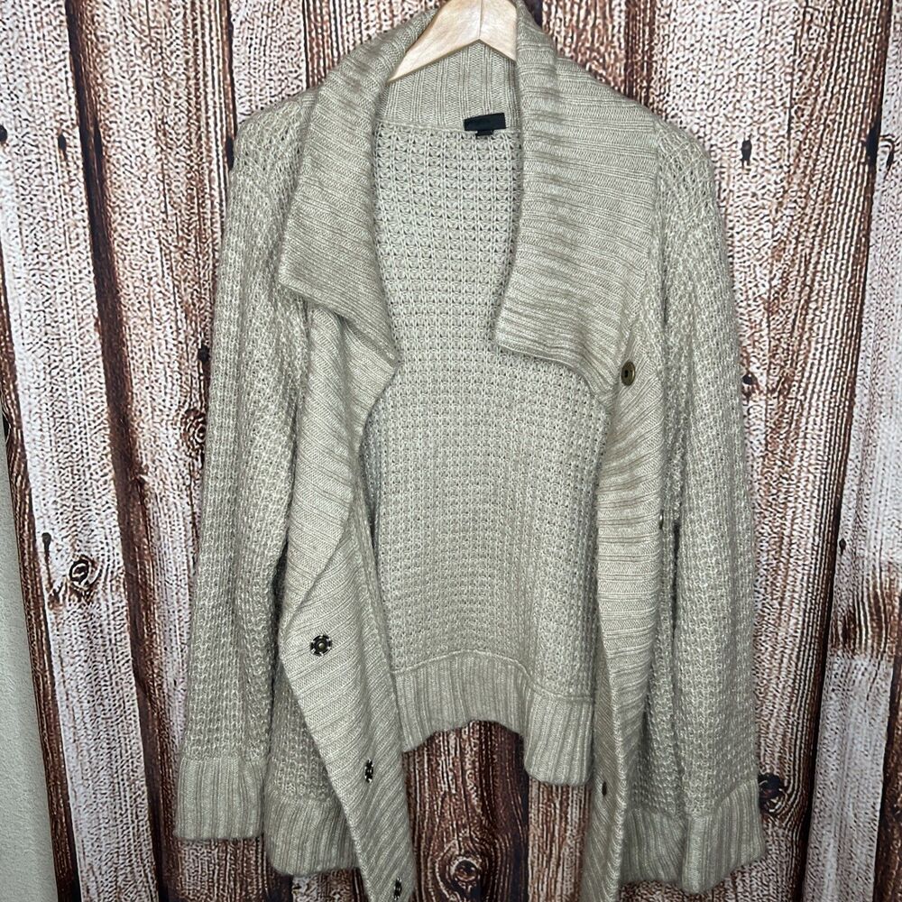 Torrid Cable knit Button Beige Cardigan Sweater 2X
